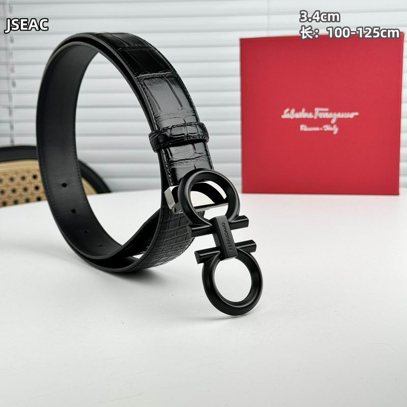 Ferragamo belt 35mmX100-125cm 8L (18)