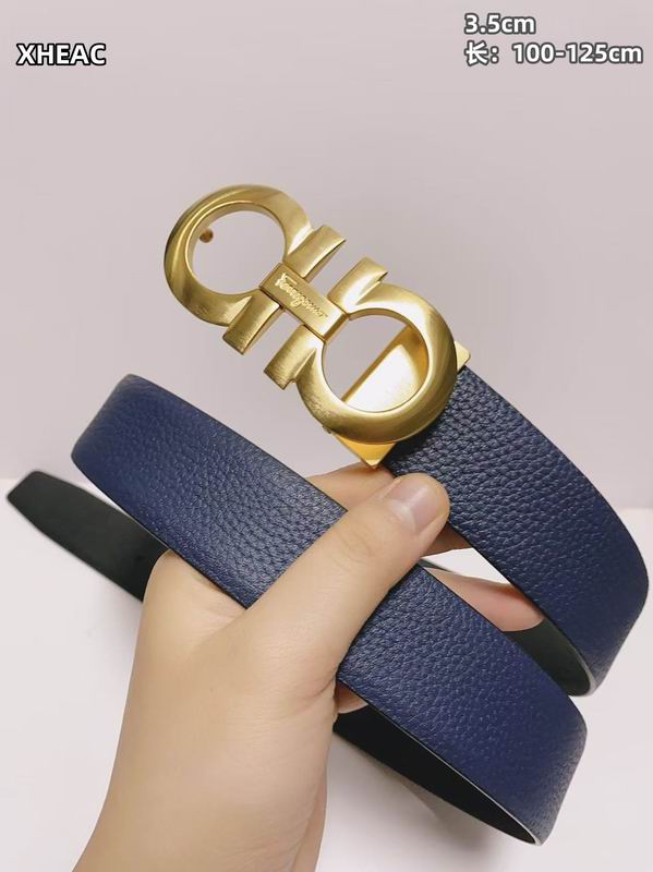 Ferragamo belt 35mmX100-125cm 8L (35)
