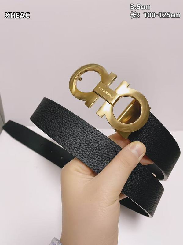 Ferragamo belt 35mmX100-125cm 8L (50)