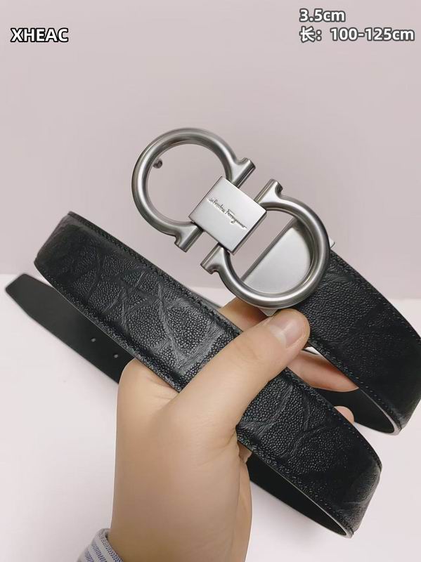 Ferragamo belt 35mmX100-125cm 8L (56)