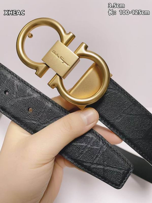 Ferragamo belt 35mmX100-125cm 8L (58)