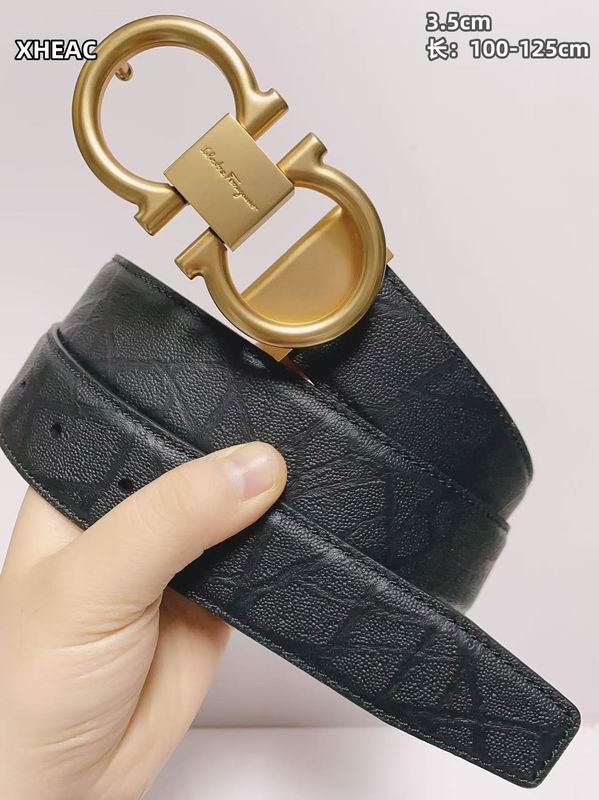 Ferragamo belt 35mmX100-125cm 8L (60)