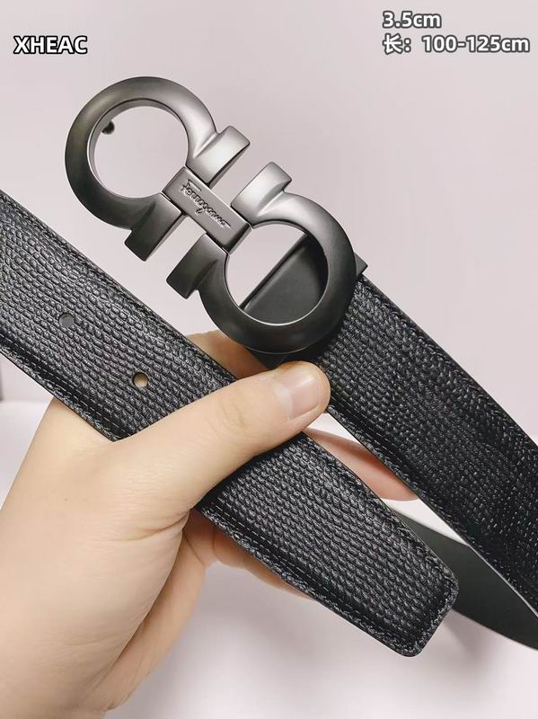 Ferragamo belt 35mmX100-125cm 8L (61)