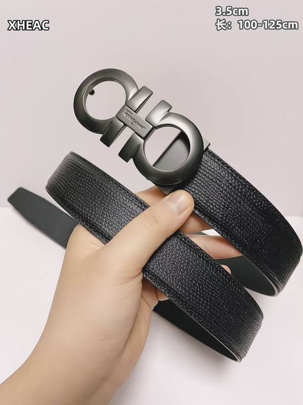 Ferragamo belt 35mmX100-125cm 8L (62)