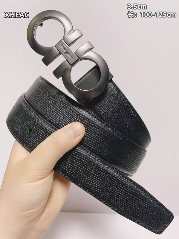 Ferragamo belt 35mmX100-125cm 8L (63)