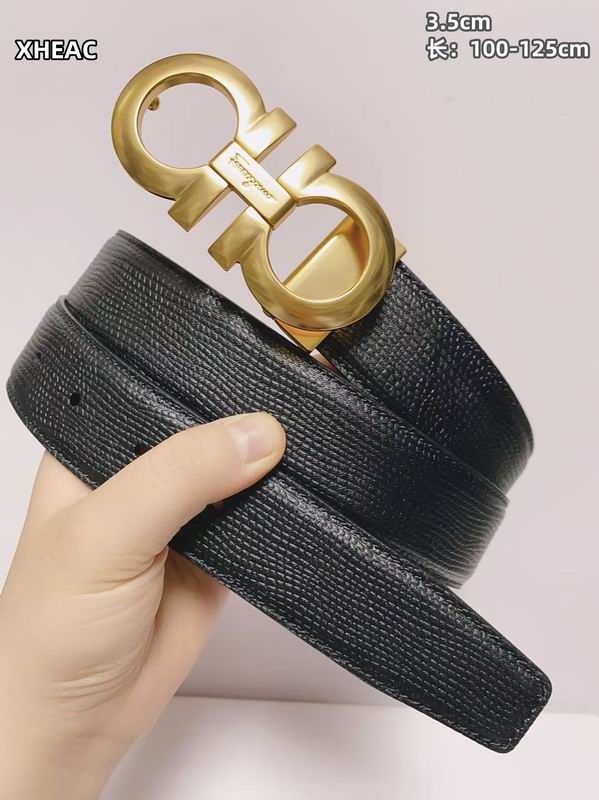 Ferragamo belt 35mmX100-125cm 8L (68)