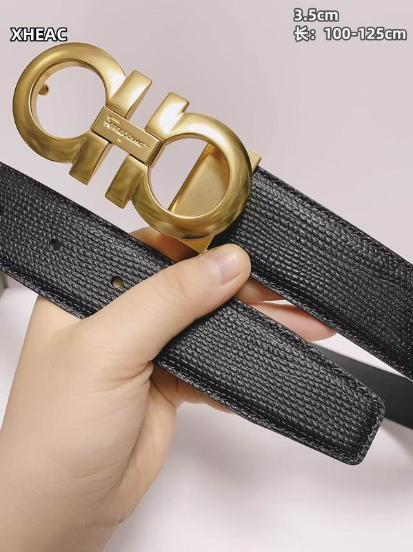 Ferragamo belt 35mmX100-125cm 8L (69)