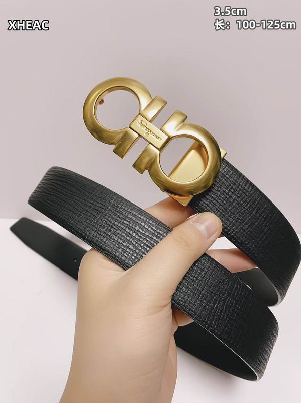 Ferragamo belt 35mmX100-125cm 8L (77)