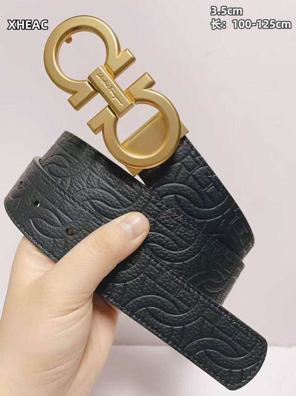 Ferragamo belt 35mmX100-125cm 8L (79)
