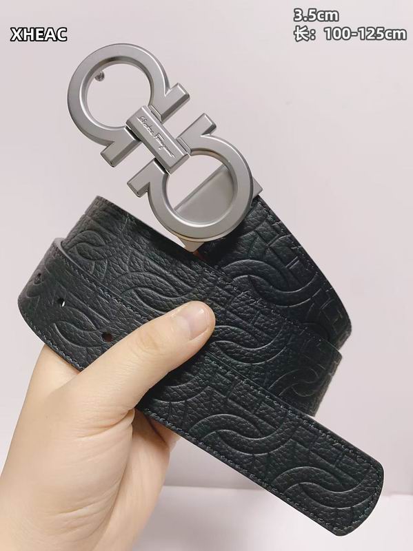 Ferragamo belt 35mmX100-125cm 8L (82)
