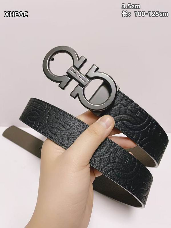 Ferragamo belt 35mmX100-125cm 8L (86)