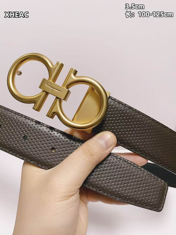 Ferragamo belt 35mmX100-125cm 8L (90)