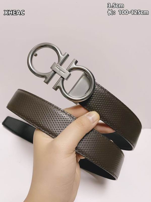 Ferragamo belt 35mmX100-125cm 8L (92)