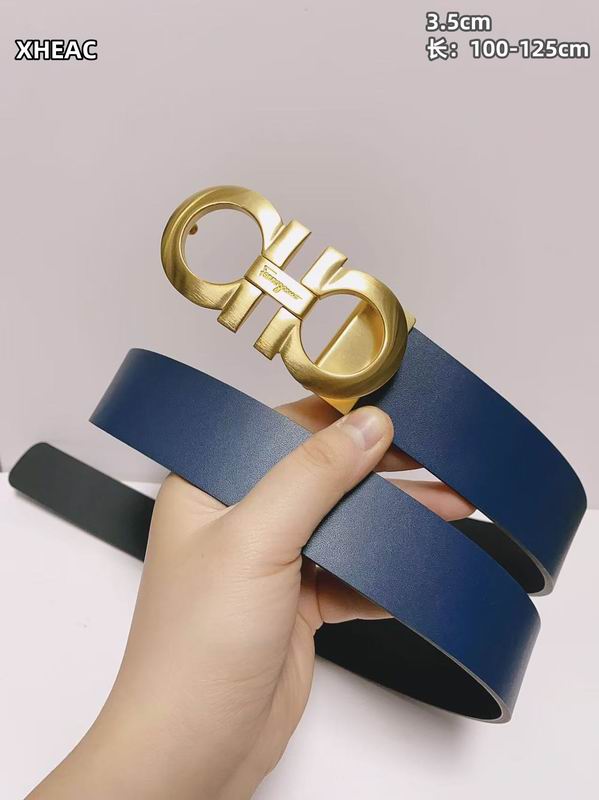 Ferragamo belt 35mmX100-125cm 8L (95)
