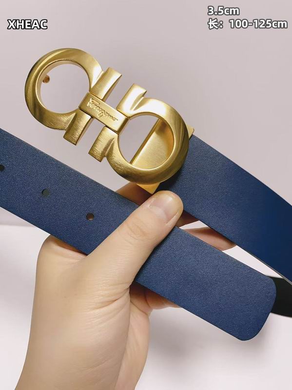 Ferragamo belt 35mmX100-125cm 8L (96)