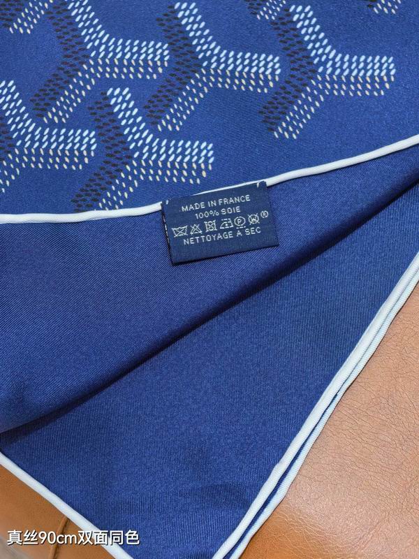 Goyard silk Scarf 90X90cm E07 (14)