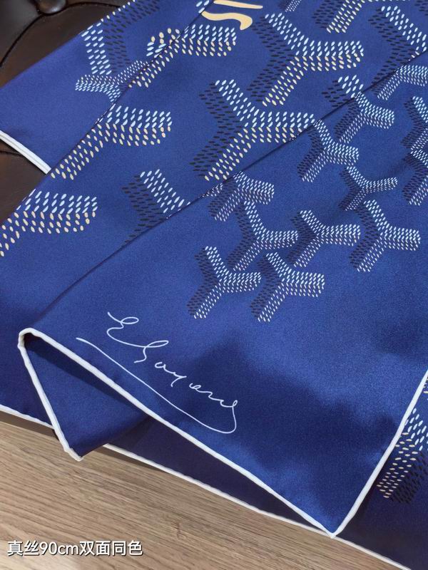 Goyard silk Scarf 90X90cm E07 (15)