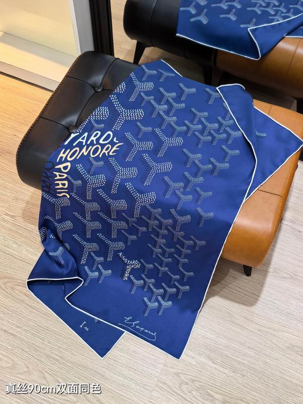 Goyard silk Scarf 90X90cm E07 (16)