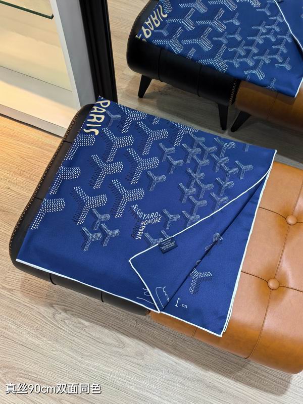 Goyard silk Scarf 90X90cm E07 (17)