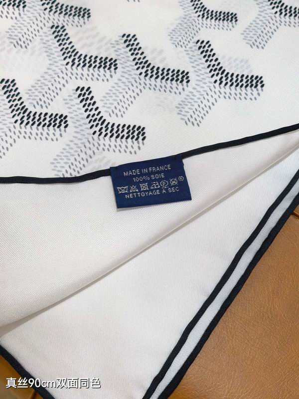 Goyard silk Scarf 90X90cm E07 (23)