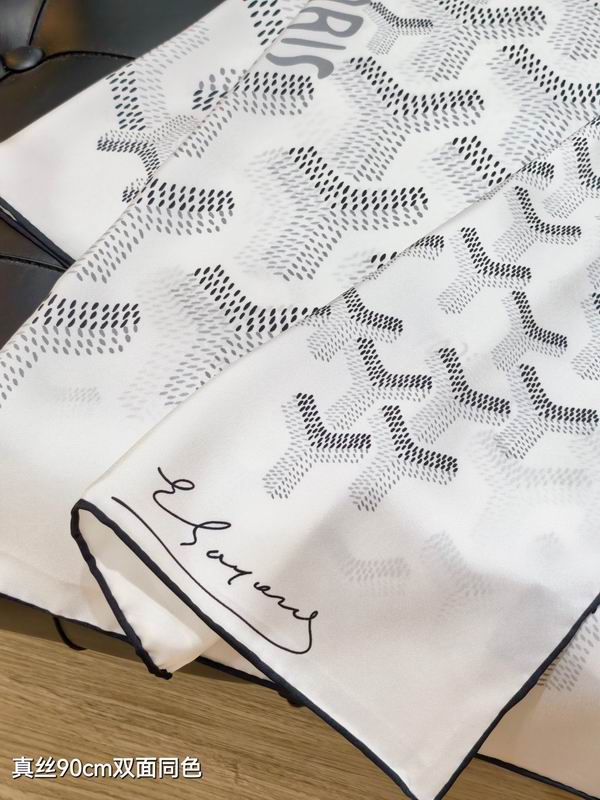 Goyard silk Scarf 90X90cm E07 (24)