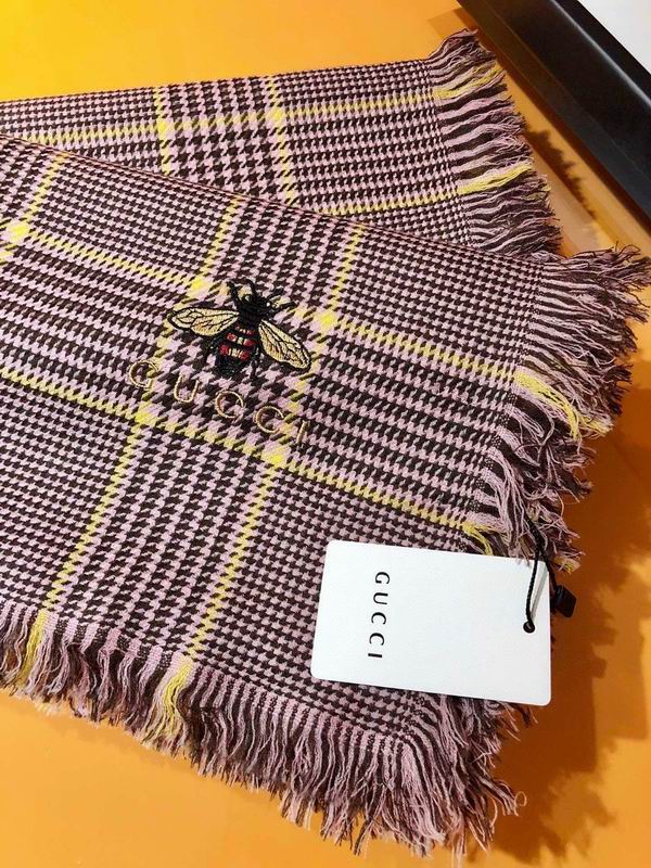 Gucci Scarf 90X200cm 100%羊绒 E04 (7)