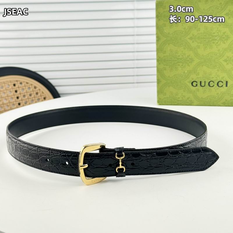 Gucci belt 30mmX90-125cm 8L (13)