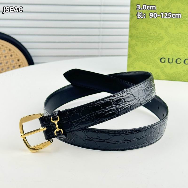 Gucci belt 30mmX90-125cm 8L (14)