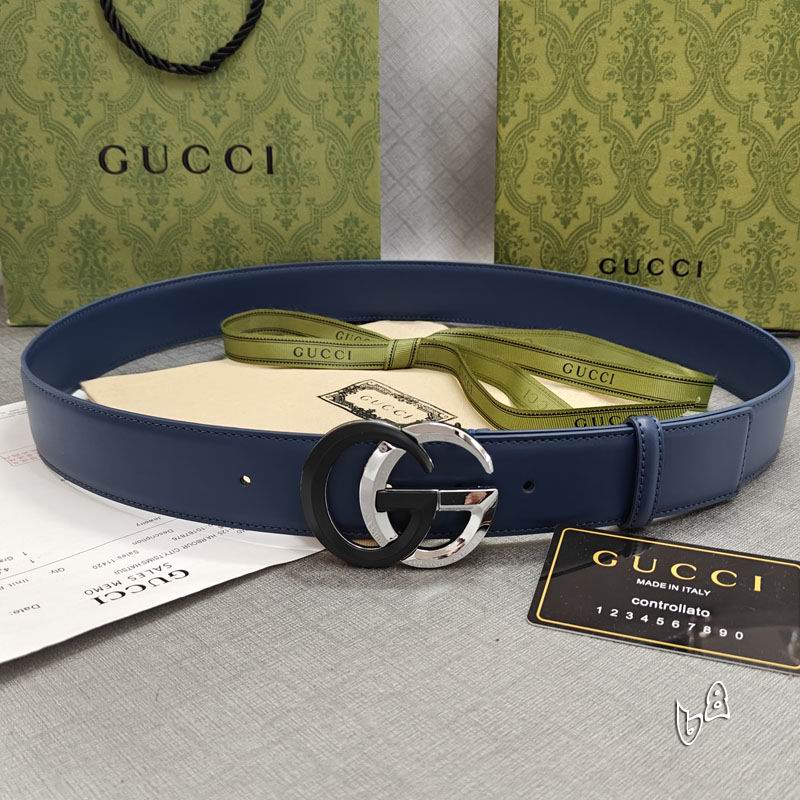 Gucci belt 38mmX90-125cm lb (10)