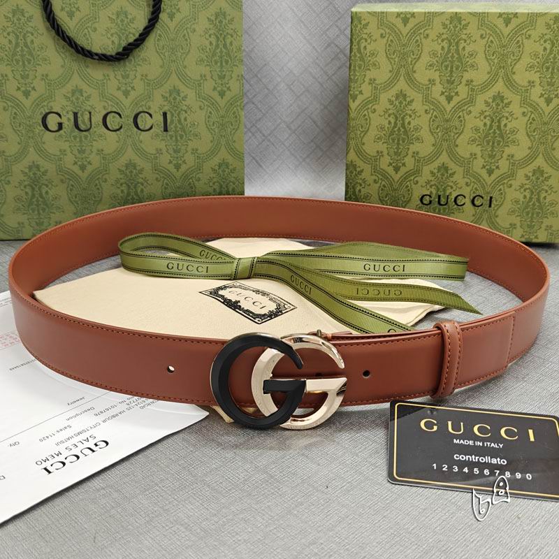 Gucci belt 38mmX90-125cm lb (13)