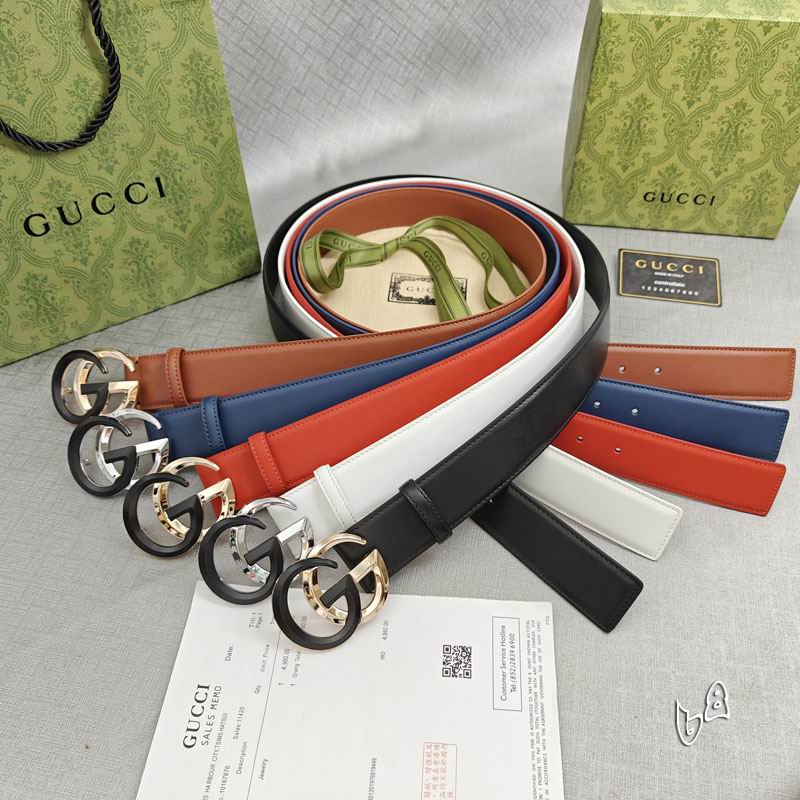 Gucci belt 38mmX90-125cm lb (17)