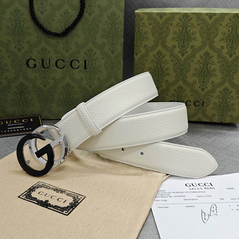 Gucci belt 38mmX90-125cm lb (26)