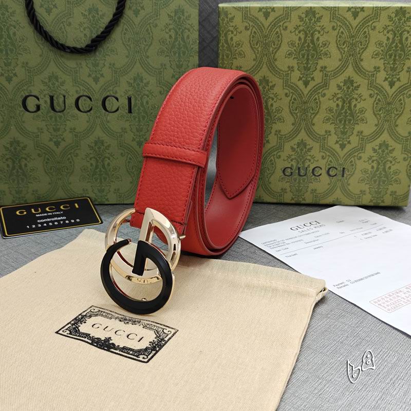 Gucci belt 38mmX90-125cm lb (28)