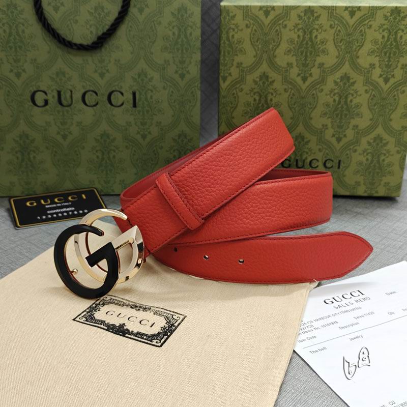 Gucci belt 38mmX90-125cm lb (29)