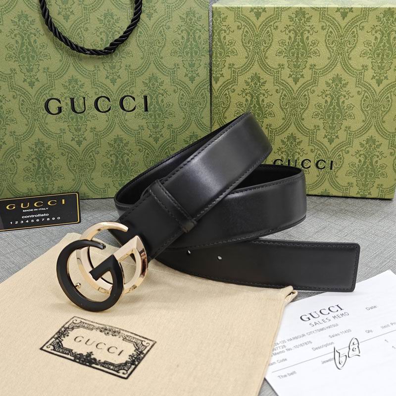 Gucci belt 38mmX90-125cm lb (3)