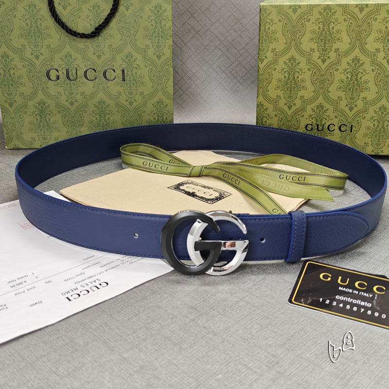 Gucci belt 38mmX90-125cm lb (30)