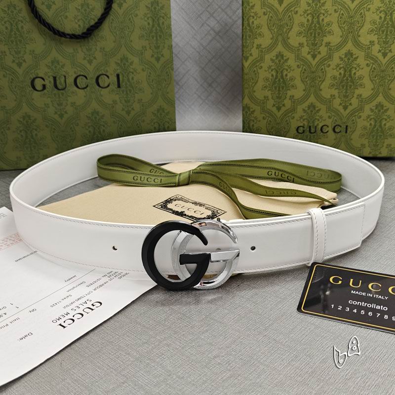 Gucci belt 38mmX90-125cm lb (4)