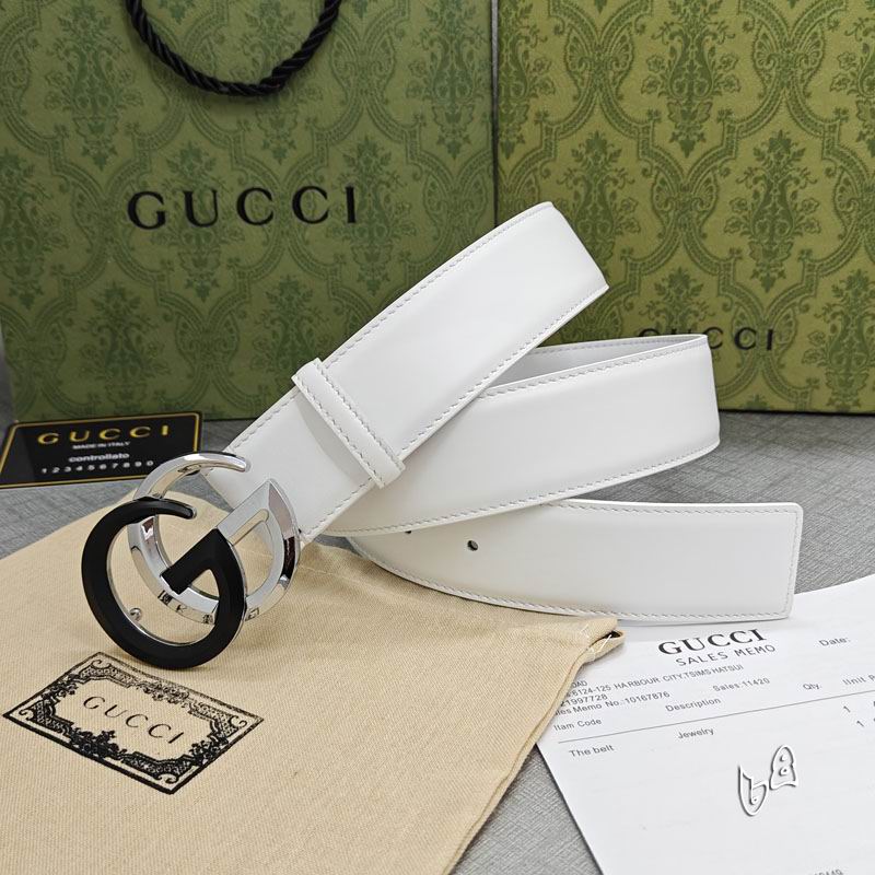 Gucci belt 38mmX90-125cm lb (6)