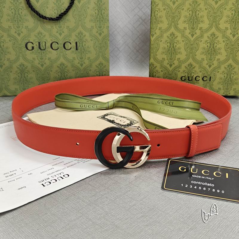 Gucci belt 38mmX90-125cm lb (7)