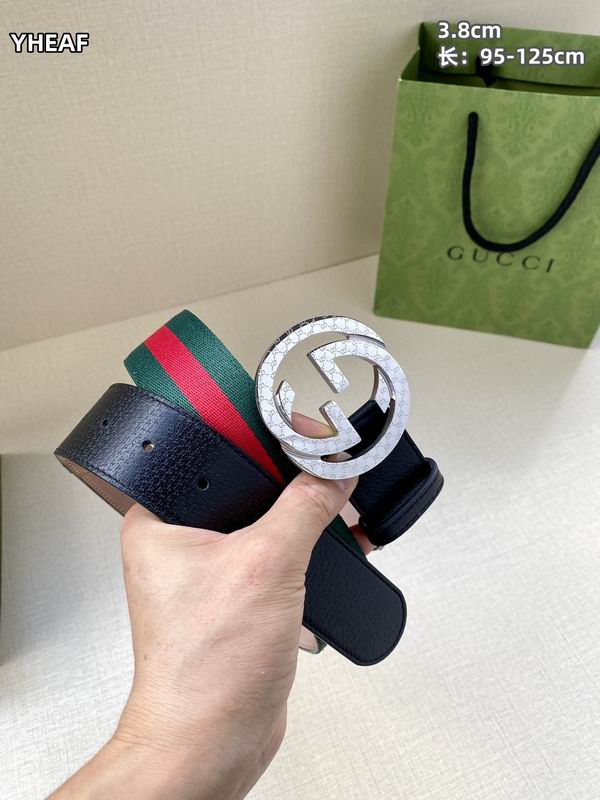 Gucci belt 38mmX95-125cm 8L (11)
