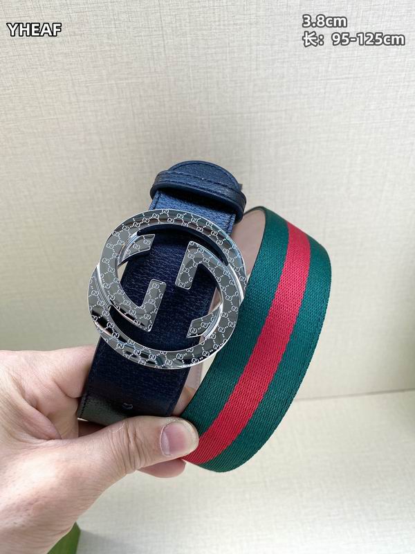 Gucci belt 38mmX95-125cm 8L (12)