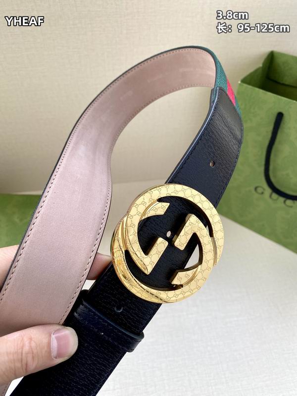 Gucci belt 38mmX95-125cm 8L (15)