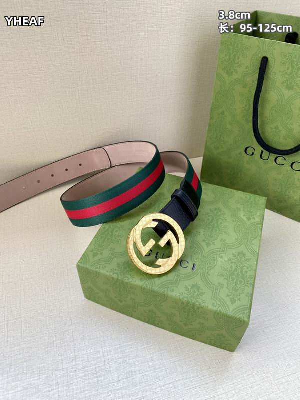 Gucci belt 38mmX95-125cm 8L (16)