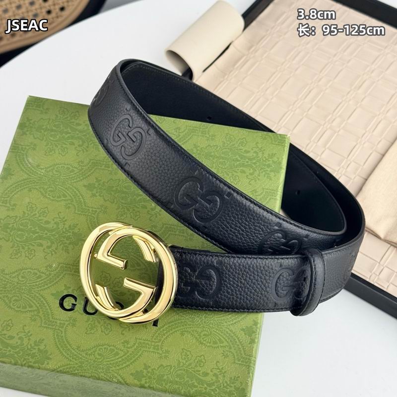 Gucci belt 38mmX95-125cm 8L (4)