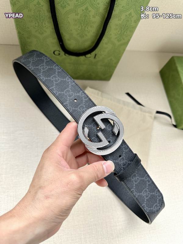 Gucci belt 38mmX95-125cm 8L (40)