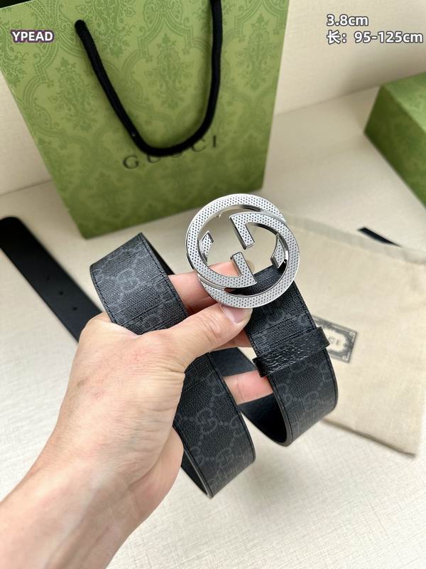 Gucci belt 38mmX95-125cm 8L (42)