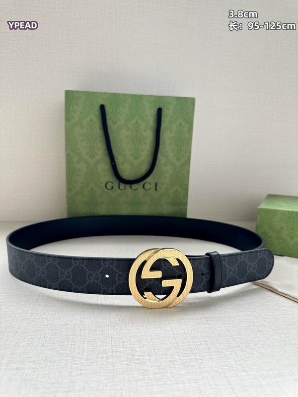 Gucci belt 38mmX95-125cm 8L (44)