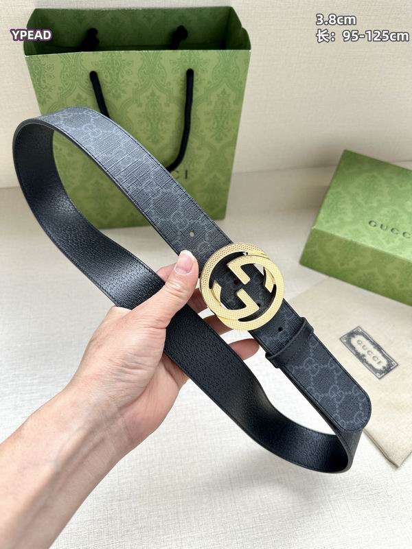 Gucci belt 38mmX95-125cm 8L (45)