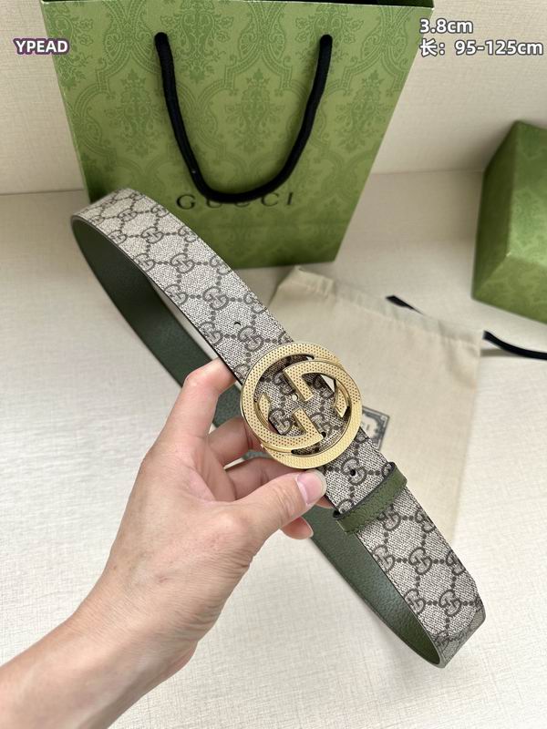 Gucci belt 38mmX95-125cm 8L (48)