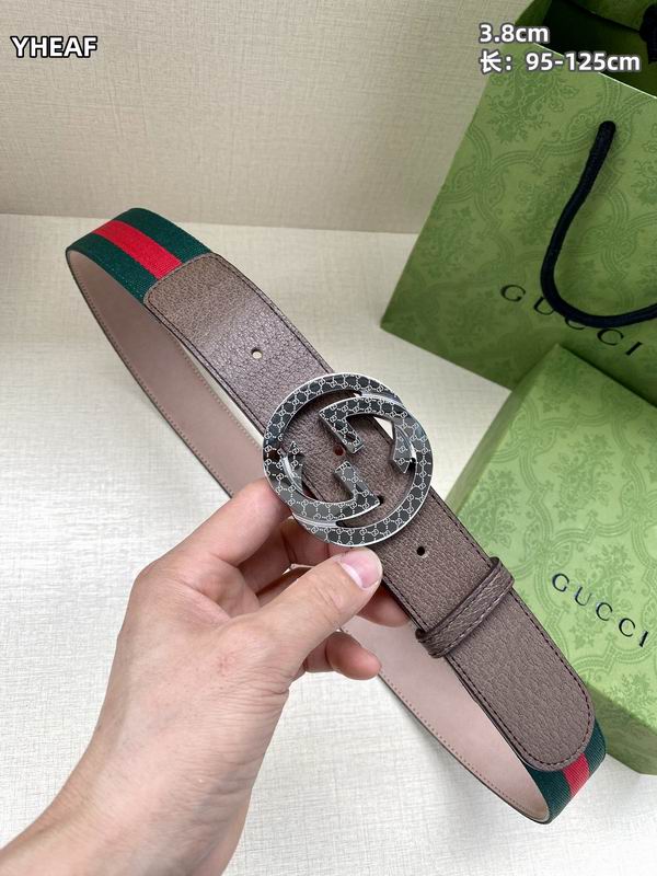 Gucci belt 38mmX95-125cm 8L (5)